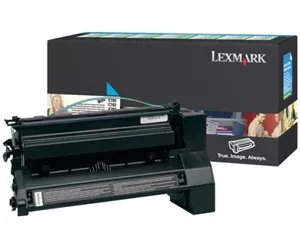 Lexmark C780, C782 Cyan High Yield Return Program Print Cartridge