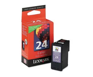 Lexmark No.24 струйный картридж 1 Cartridge Подлинный Голубой, Пурпурный, Желтый