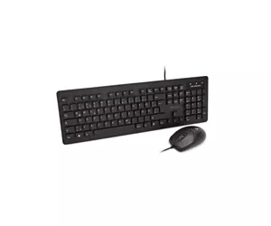 V7 Washable Antimicrobial Keyboard & Mouse Combo, USB, Optical, IP68Spec, Waterproof