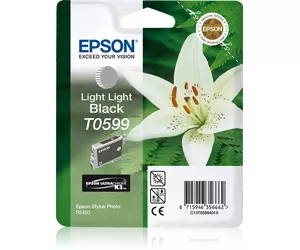 Epson Lily rašalo kasetė Light Light Black T0599 Ultra Chrome K3