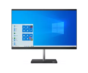 Lenovo V50a Intel® Core™ i5 60.5 cm (23.8") 1920 x 1080 pixels 8 GB DDR4-SDRAM 256 GB SSD All-in-One PC Windows 10 Pro Wi-Fi 5 (802.11ac) Black, Silver
