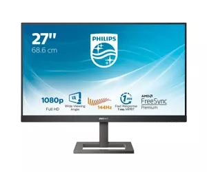 Philips E Line 272E1GAEZ/00 LED display 68.6 cm (27") 1920 x 1080 pixels Full HD Black, Chrome