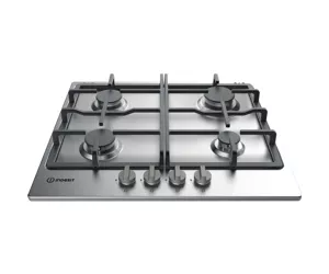 Indesit THP 641 IX/I Нержавеющая сталь Встроенный 58 cm Газовый 4 зона(ы)