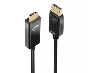 Lindy 0.5m DP to HDMI Adapter Cable with HDR