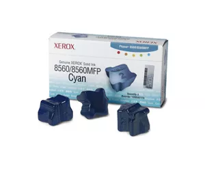 Xerox Colorstix 3 x Cyan Phaser 8560