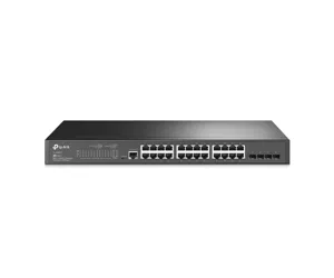 TP-Link JetStream 24-Port Gigabit L2 Managed Switch with 4 SFP Slots