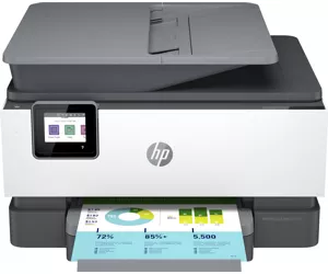 HP OfficeJet Pro 9019e All-in-One Printer - Automatic document feeder; Instant Ink ready; Scan to email; Two-sided printing; Scan to PDF; Touchscreen; Two-sided scanning; 22A59B