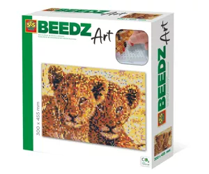 SES Creative Beedz art Lions cubs