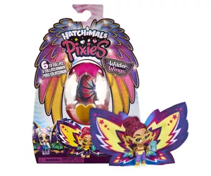 Hatchimals Wilder Wings Pixie with Fabric Wings and 2 Accessories