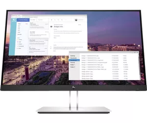 HP E23 G4 computer monitor 58.4 cm (23") 1920 x 1080 pixels Full HD Black, Silver