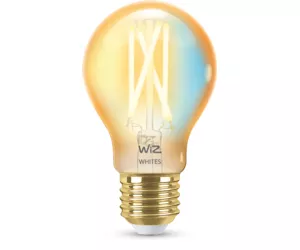 WiZ 6,7 W (50 W ekv.) A60 E27 dzintara krāsas spuldze ar kvēldiegu