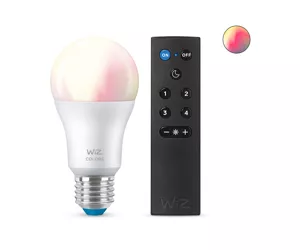 WiZ Bulb 8W (Eq.60W) A60 E27 x1 + Remote