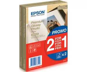 Epson Premium Glossy Photo Paper 1 eest 2, 100 x 150 mm, 255g/m², 80 sheets