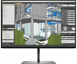 HP Z24n G3 computer monitor 61 cm (24") 1920 x 1200 pixels WUXGA LED Silver