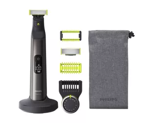 Philips OneBlade QP6550/17 beard trimmer Battery 14 Wet & Dry Grey