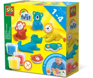 SES Creative My First Dough animals Modelēšanas masa Daudzkrāsains