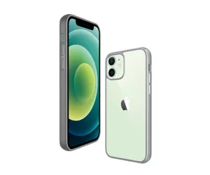 PanzerGlass ™ ClearCaseColor™ Apple iPhone 12 mini - Satin Silver Limited Edition