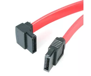 StarTech.com 18in SATA to Left Angle SATA Serial ATA Cable - F/F