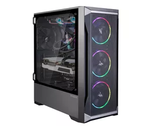 Zalman Z8 MS ATX Mid Tower PC Case, ARGB fan x3, Mesh