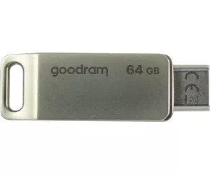 Goodram ODA3 USB флеш накопитель 64 GB USB Type-A / USB Type-C 3.2 Gen 1 (3.1 Gen 1) Серебристый