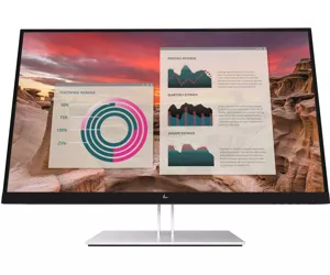 HP E27u G4 монитор для ПК 68,6 cm (27") 2560 x 1440 пикселей Quad HD Черный, Серебристый