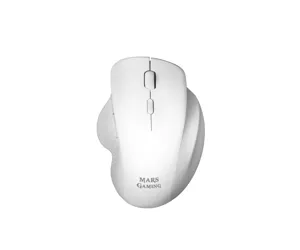 Mars Gaming MMWERGO Wireless Mouse Ergonomic White