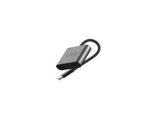 LINQ byELEMENTS LQ48001 knyginių kompiuterių dokas / jungčių replikatorius USB 3.2 Gen 1 (3.1 Gen 1) Type-C Juoda, Pilka