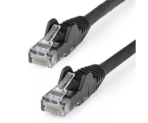 StarTech 3m CAT6 Ethernet Cable LSZH 10GbE UTP Network Patch Cord - Black, ETL Verified, 24AWG