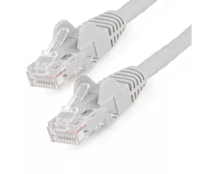 StarTech.com 5m CAT6 LSZH Ethernet Cable - 10GbE - Grey, ETL Verified