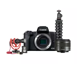 Canon EOS M50 Mark II + EF-M 15-45mm IS STM + Vlogger Kit