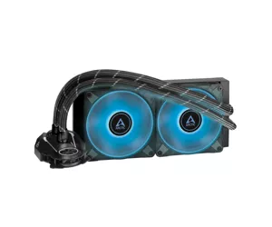 ARCTIC Liquid Freezer II 240 RGB Multi Compatible All-in-One CPU Water Cooler with RGB