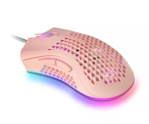 Mars Gaming MMEXP, Gaming Mouse RGB Ultralight Pink