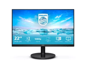 Philips 220V8L5/00 computer monitor 54.6 cm (21.5") 1920 x 1080 pixels Full HD LCD Black