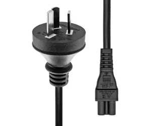 ProXtend Type I (Australia) to C5 Power Cord Black 2m