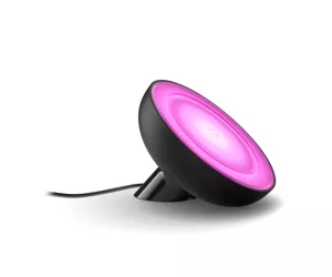 Philips Hue White and Color ambiance Bloom Tischleuchte schwarz