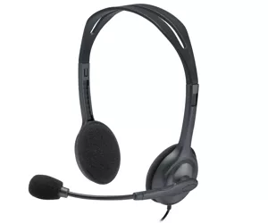 Logitech 5 Units Bundle Of Wired 3.5 mm headset with Microphone for educational use