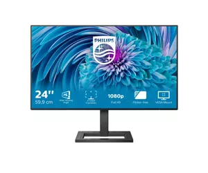 Philips E Line 241E2FD/00 LED display 60.5 cm (23.8") 1920 x 1080 pixels Full HD Black