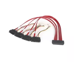 StarTech.com 50cm SFF-8484 (32 pin) to SFF-8482 (22pin) SAS Internal Cable with Power (4 pin)