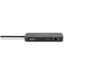 Kensington SD1650P Проводная USB 3.2 Gen 1 (3.1 Gen 1) Type-C Черный, Серый