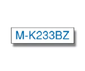 Brother MK-233BZ Labelling Tape (12mm)