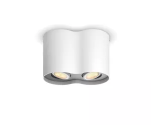 Philips Hue balts atmosfēras apgaismojums Stabveida dubultais gaismeklis