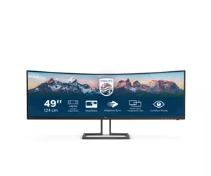 Philips P Line 498P9Z/00 LED display 124 cm (48.8") 5120 x 1440 pikseliai Juoda