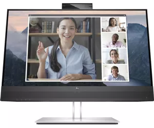 HP E24mv G4 computer monitor 60.5 cm (23.8") 1920 x 1080 pixels Full HD Black, Silver