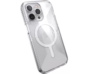 Speck Presidio Perfect Clear Grip + MS Apple iPhone 13 Pro Clear