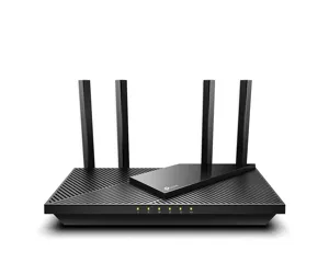 TP-Link Archer AX55 juhtmevaba ruuter Gigabit Ethernet Kaks sagedusala (2,4 GHz / 5 GHz) Must