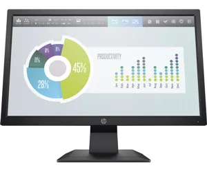 HP P204v монитор для ПК 49,5 cm (19.5") 1600 x 900 пикселей HD+ LED Черный