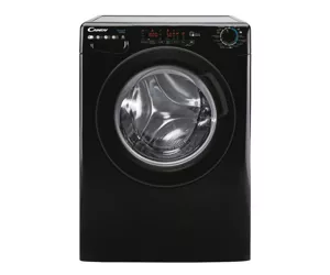 Candy Smart Inverter CSWS496TWMBBE-47 washer dryer Freestanding Front-load Black D