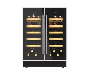 Hoover H-WINE 700 HWCB 60D/1 Freestanding Black 40 bottle(s)