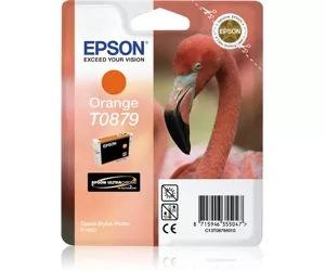 Epson Flamingo Singlepack Orange T0879 Ultra Gloss High-Gloss 2