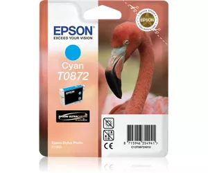 Epson Flamingo Singlepack Cyan T0872 Ultra Gloss High-Gloss 2